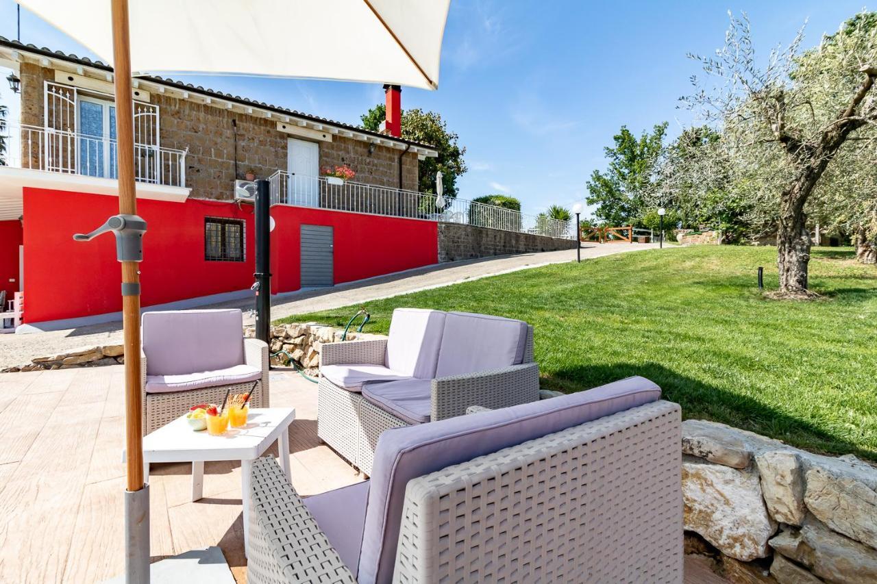 Villa Vacanze La Quercia Carbognano Экстерьер фото